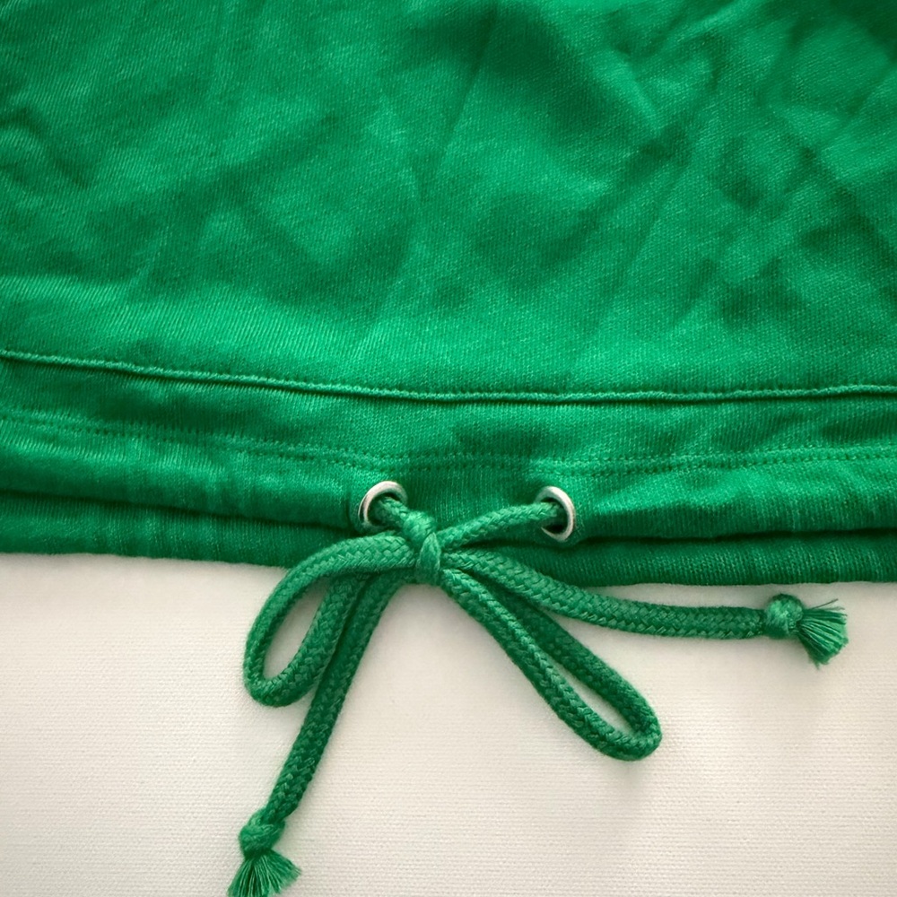 J. Crew Emerald Green Half-Zip Hoodie - Picture 3 of 4